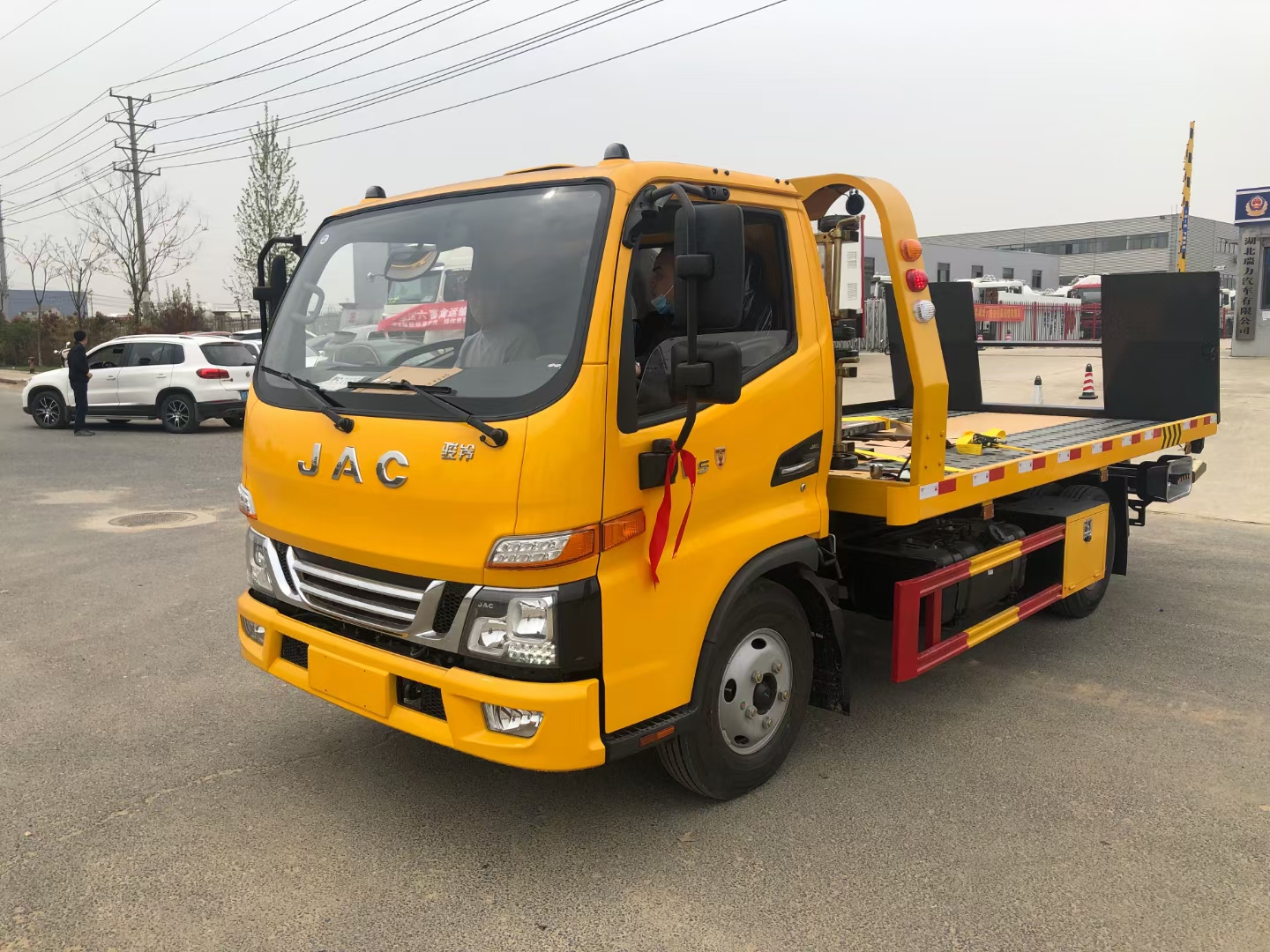 江淮V5藍(lán)牌清障車
