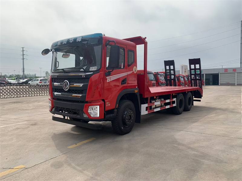 東風(fēng)華神T5國(guó)六后八輪平板車